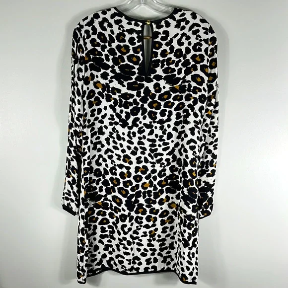 Karina Grimaldi Leopard Print Dress Size Large - Picture 3 of 4